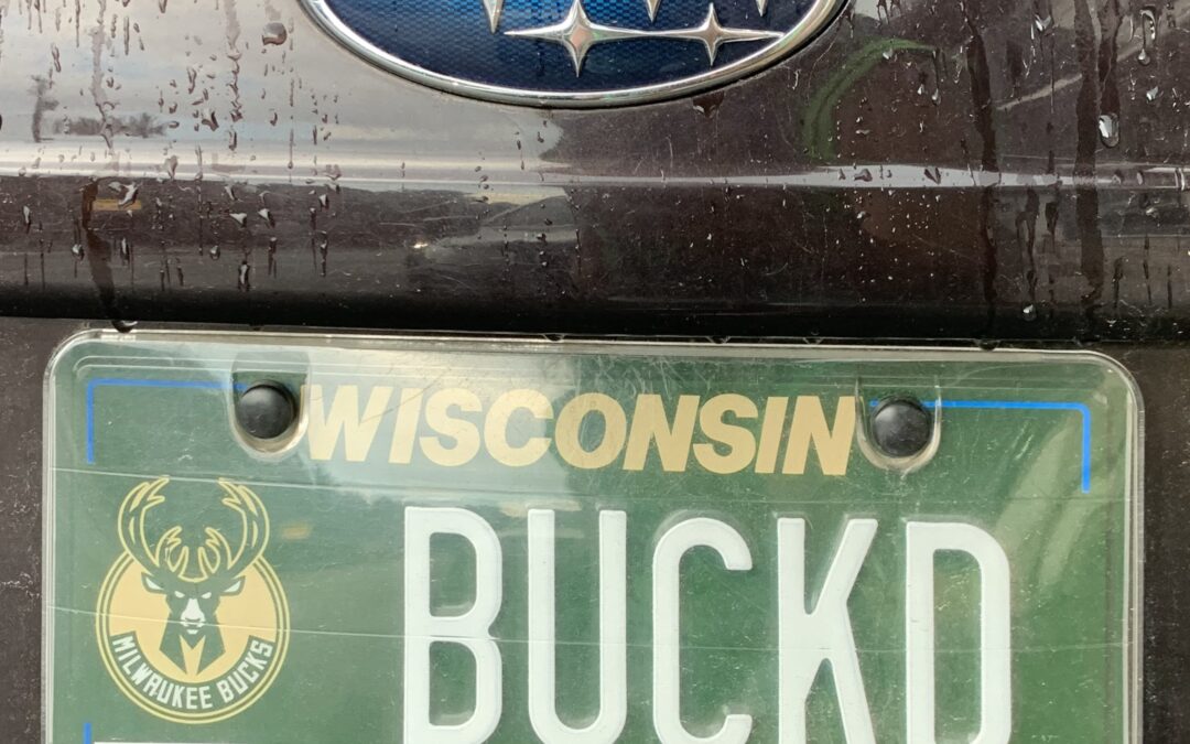 Cool Wisconsin License plate